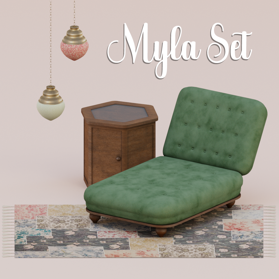 Скриншот мода Набор мебели Myla Set